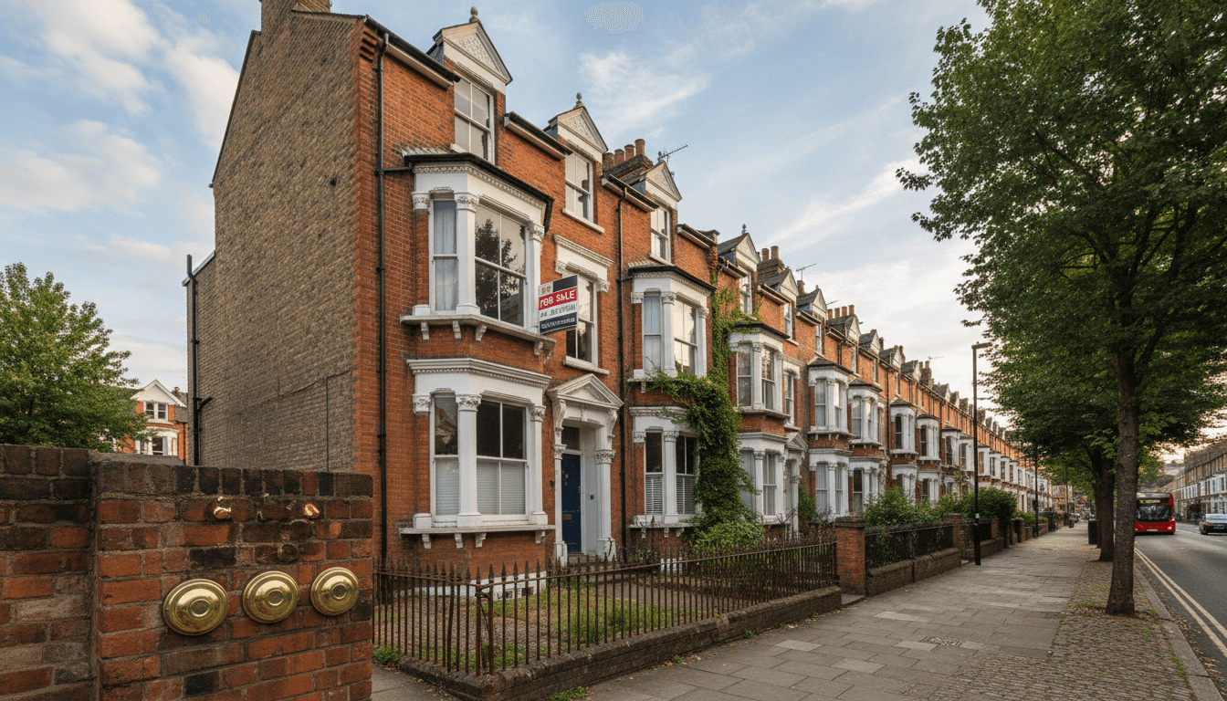 Victorian end-of-terrace converted to flats — auction investment opportunity