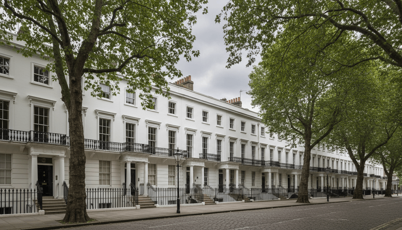 London residential architecture — auction bridging loans