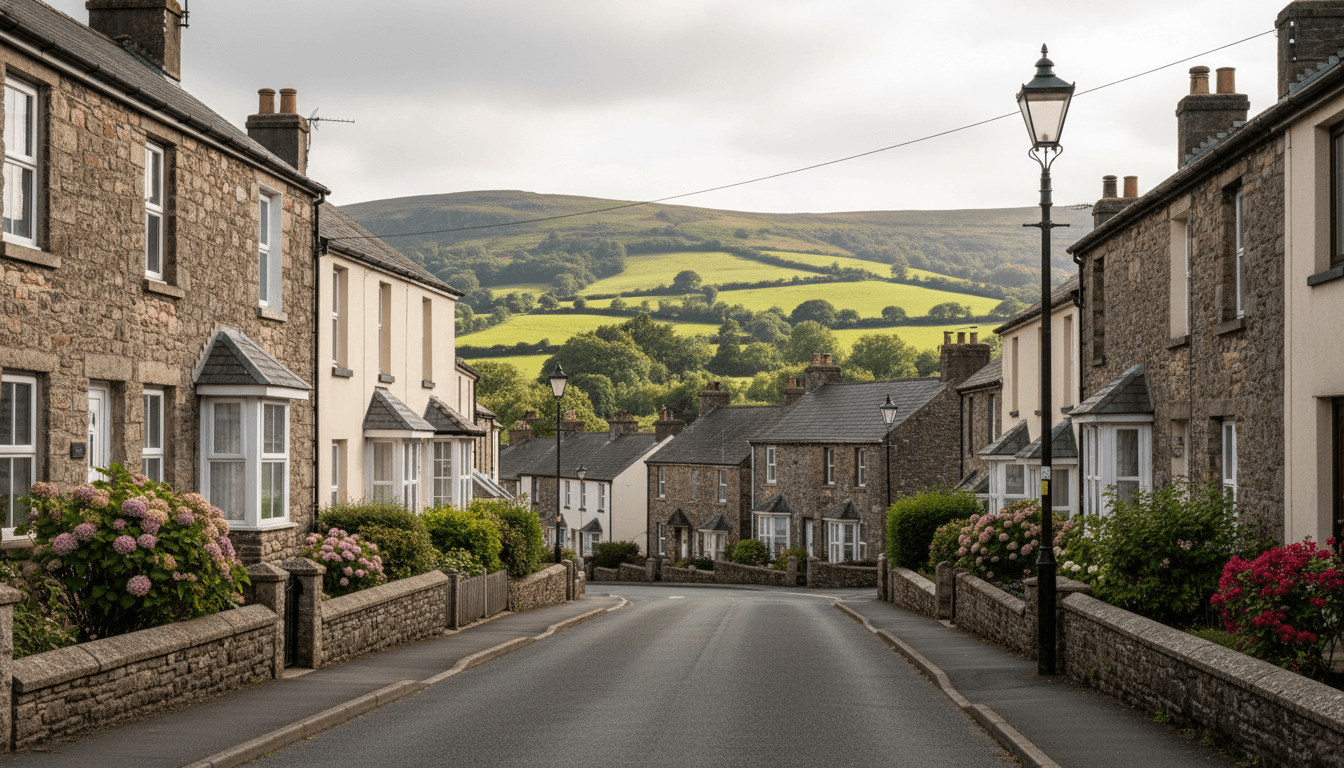 Welsh village property — auction bridging finance