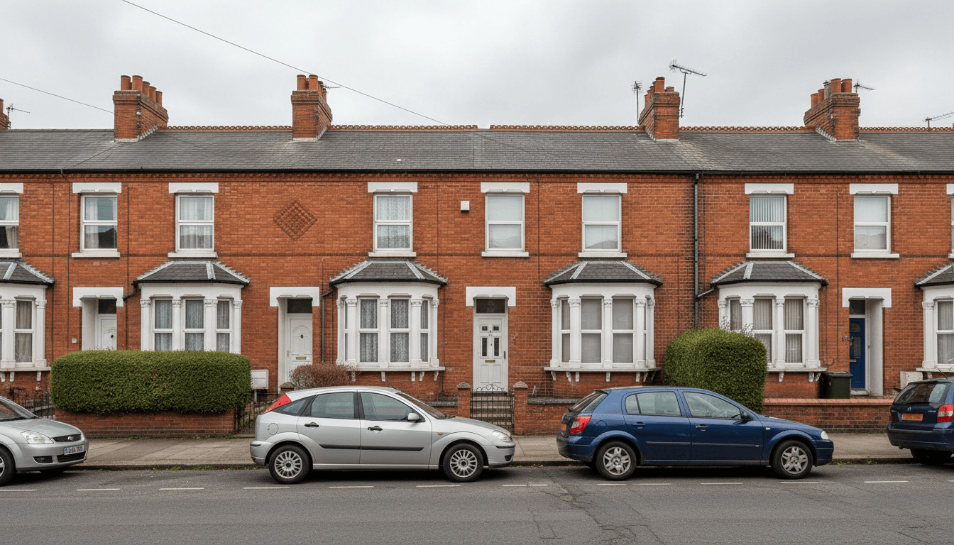 West Midlands residential street — bridging finance